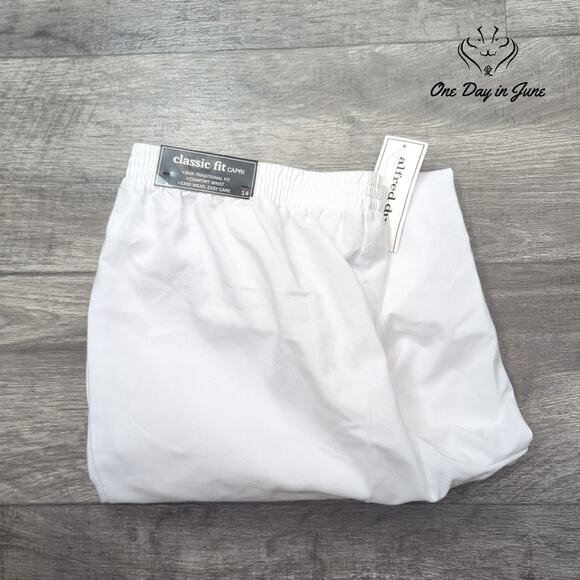 Alfred Dunner Turks & Caicos Capri Pants Size 14 - Picture 6 of 6